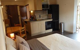Les Pucines bis Bas de villa 29 m2 luxe rez de jardin climatisation plein sud